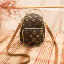 Load image into Gallery viewer, Small Backpack Women Leather Shoulder Bag 2019 Autumn Multi-Function Mini Backpacks Female School Bagpack Bag For Teenage Grils