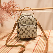Load image into Gallery viewer, Small Backpack Women Leather Shoulder Bag 2019 Autumn Multi-Function Mini Backpacks Female School Bagpack Bag For Teenage Grils