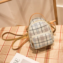 Load image into Gallery viewer, Small Backpack Women Leather Shoulder Bag 2019 Autumn Multi-Function Mini Backpacks Female School Bagpack Bag For Teenage Grils