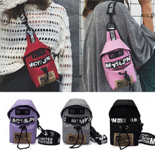 Load image into Gallery viewer, 6 Colors Men Women Nylon Crossbody Shoulder Chest Cycle Sling Bag Daily Travel Bags